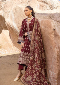 Zainab Chottani Winter Shawls'23 D-07 GUZEL - Mohsin Saeed Fabrics