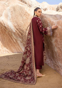 Zainab Chottani Winter Shawls'23 D-07 GUZEL - Mohsin Saeed Fabrics