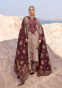 Zainab Chottani Winter Shawls'23 D-01 AKS - Mohsin Saeed Fabrics