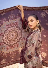 Zainab Chottani Winter Shawls'23 D-01 AKS - Mohsin Saeed Fabrics