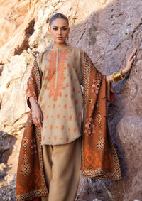 Zainab Chottani Winter Shawls'23 D-06 AZAL - Mohsin Saeed Fabrics