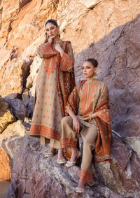 Zainab Chottani Winter Shawls'23 D-06 AZAL - Mohsin Saeed Fabrics