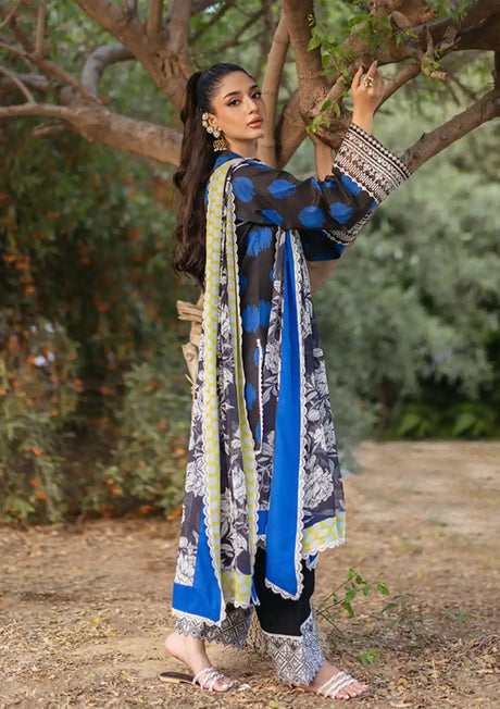 Tahra By Zainab Chottani Lawn'24 D-10B-FREYA - Mohsin Saeed Fabrics