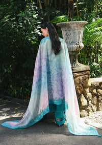 Qalamkar Qline Lawn Drop 1'26  RP-03 SAPPHIRE