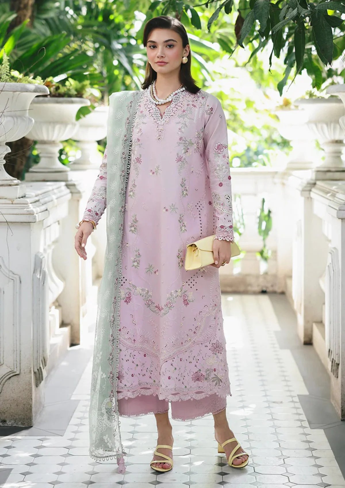 Qalamkar Qline Lawn Drop 1'26  RP-11 INAYA