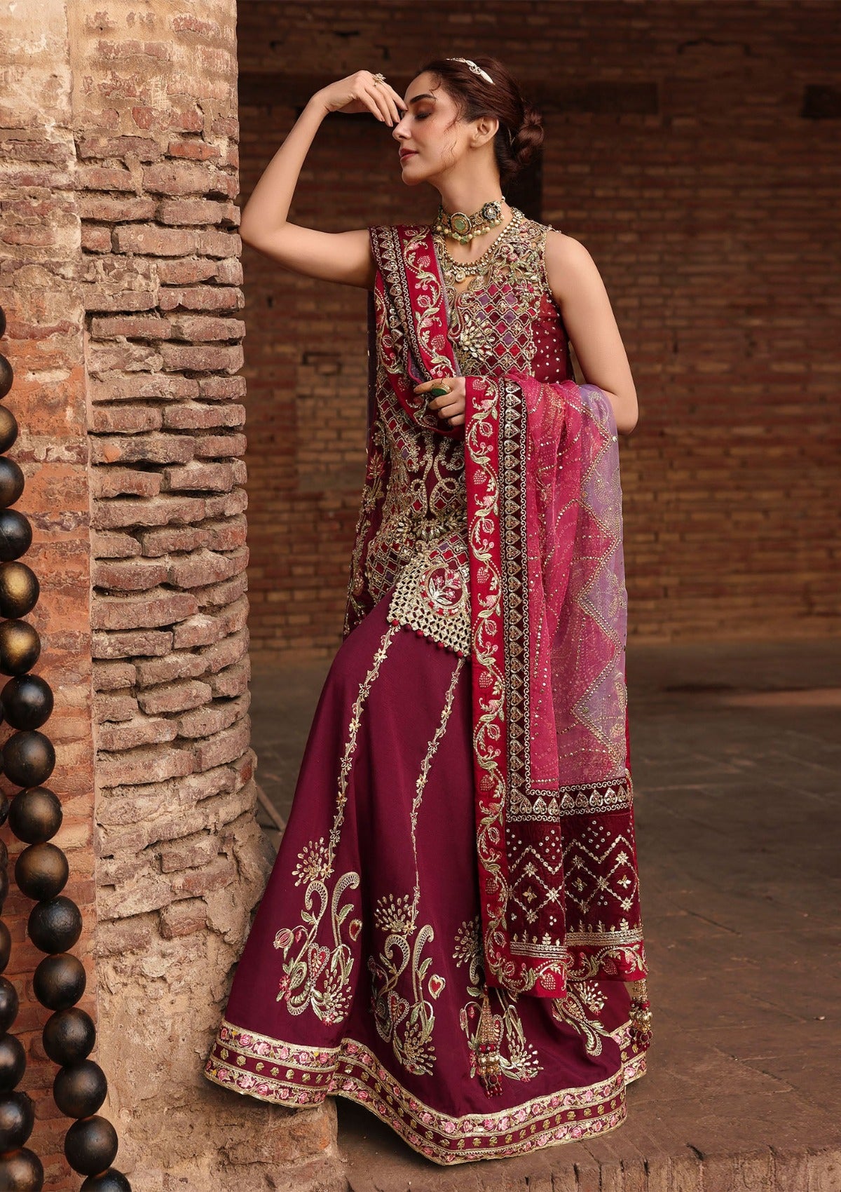Crimson Jhilmil Wedding'26 D-02 Nazo