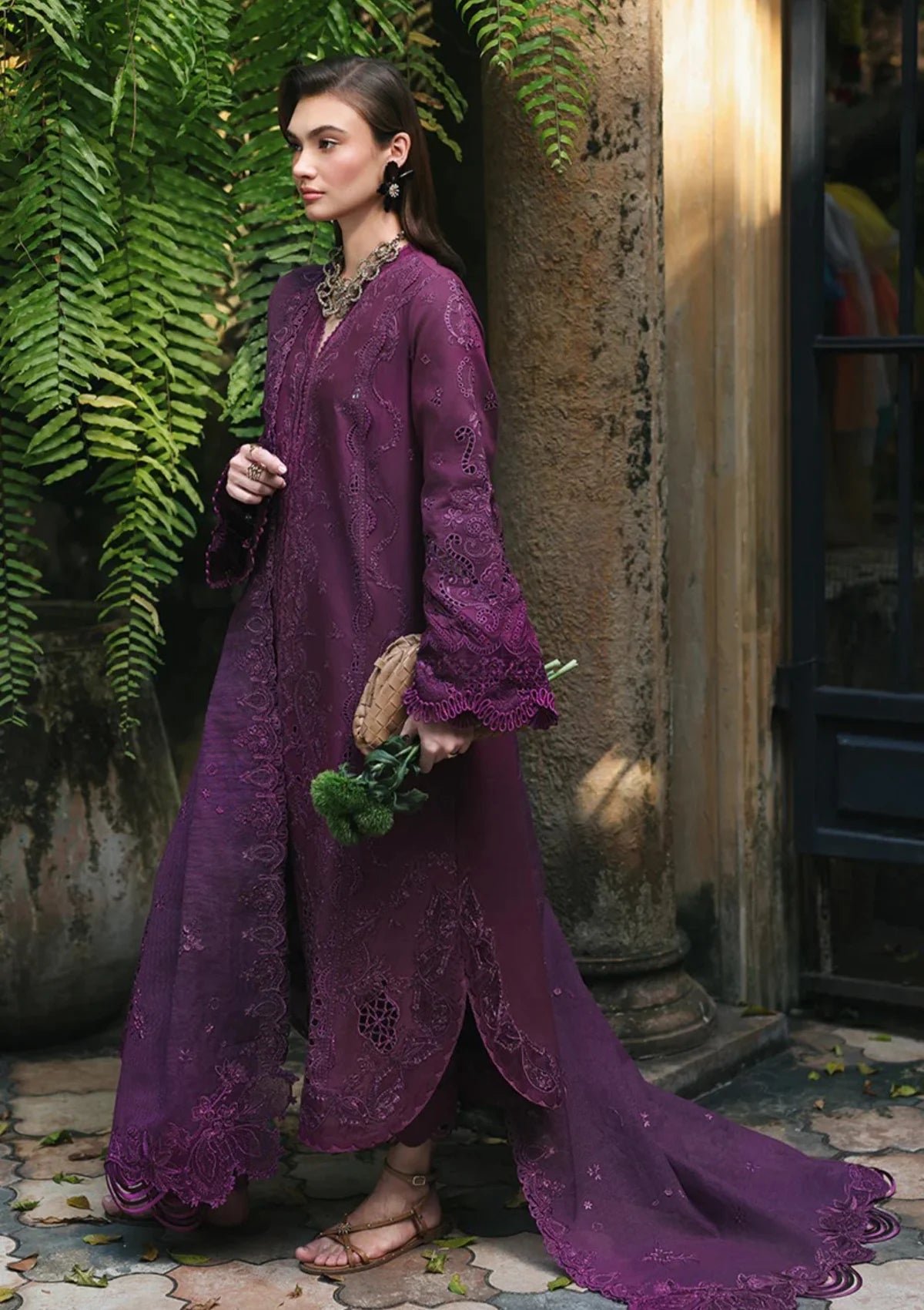 Qalamkar Qline Lawn Drop 1'26  RP-08 LIORA