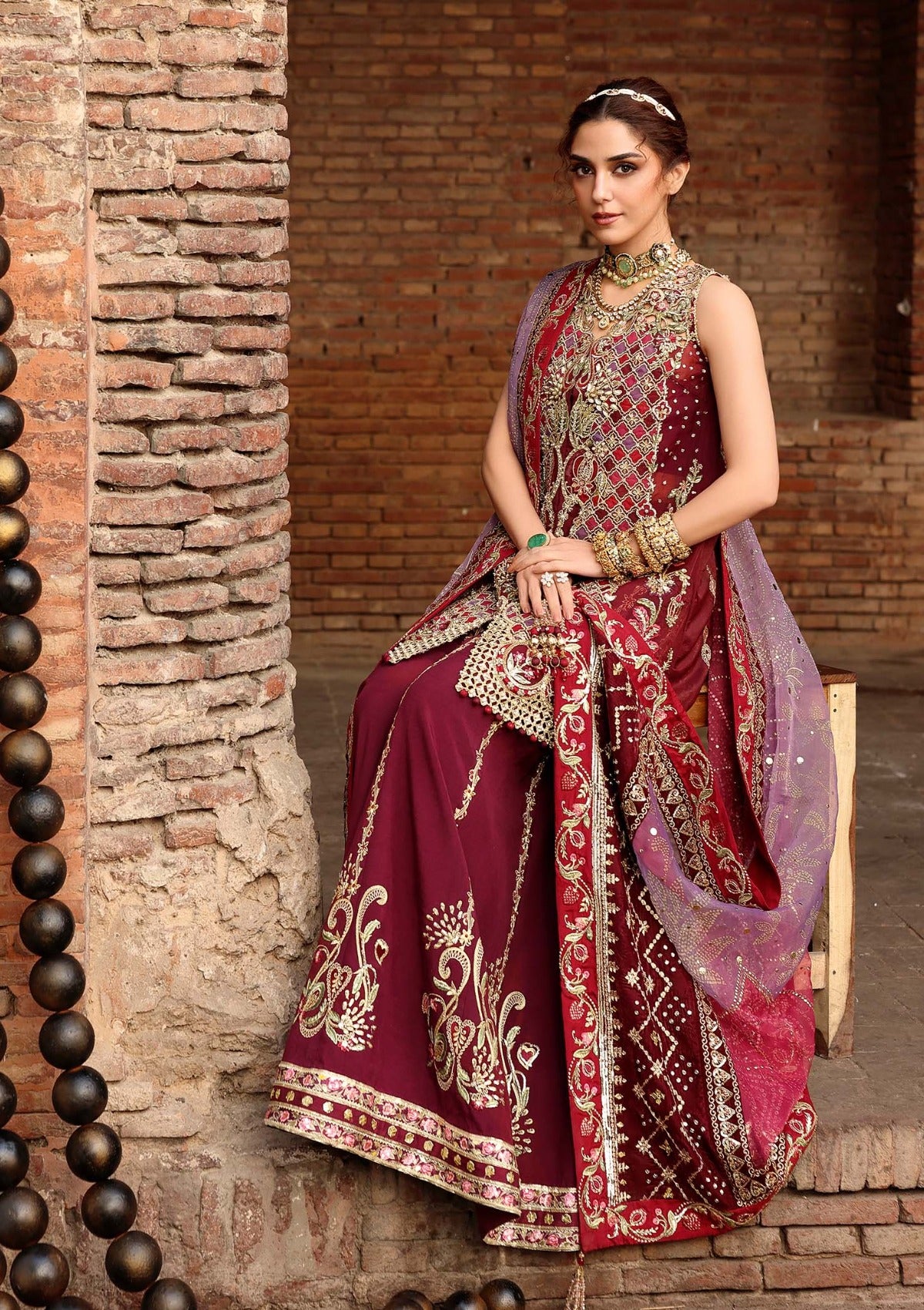 Crimson Jhilmil Wedding'26 D-02 Nazo