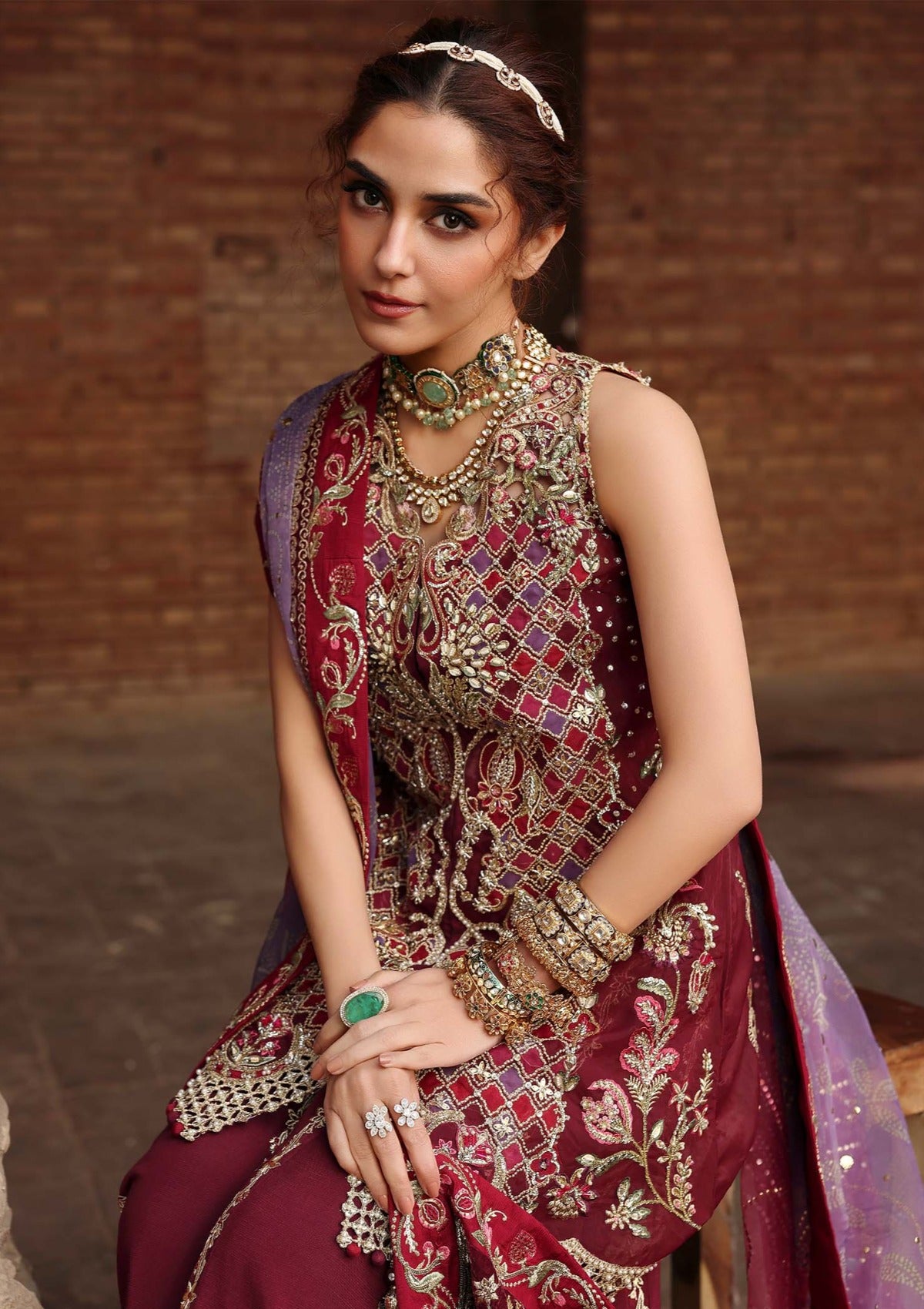 Crimson Jhilmil Wedding'26 D-02 Nazo