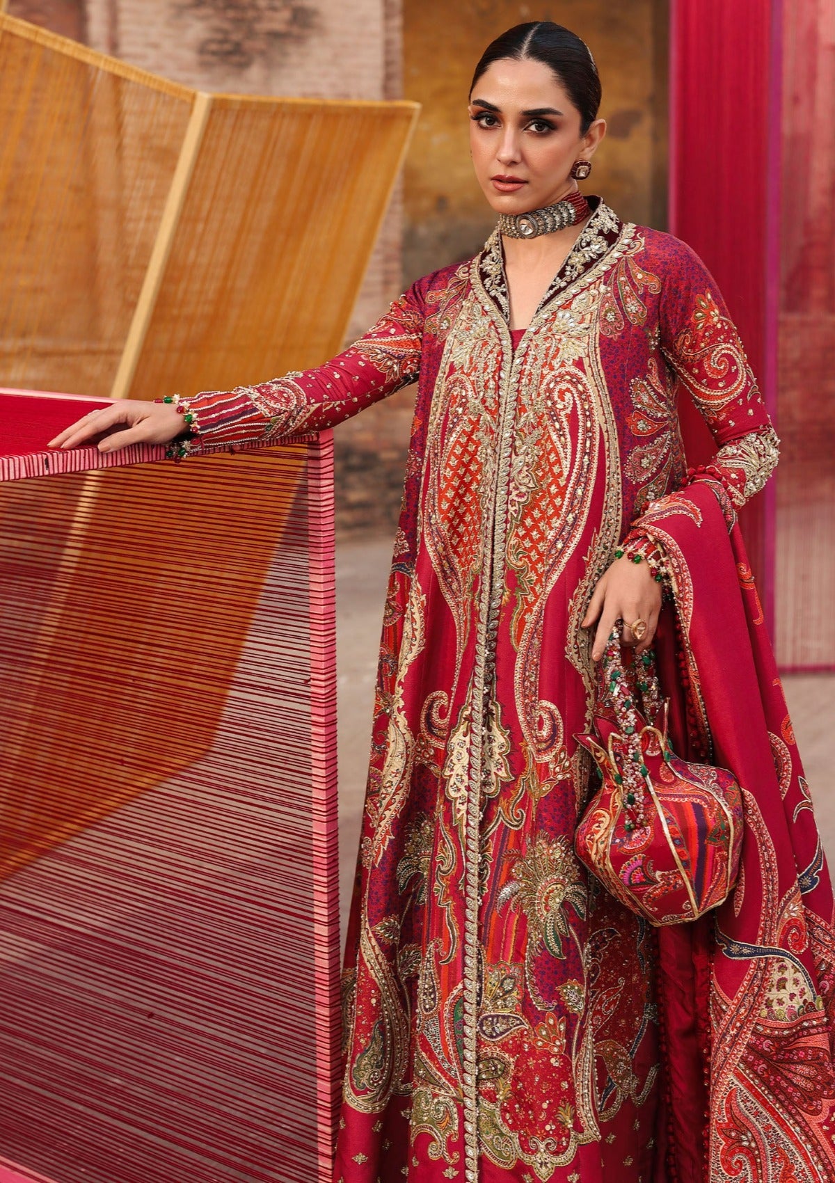 Crimson Jhilmil Wedding'26 D-01 Damini