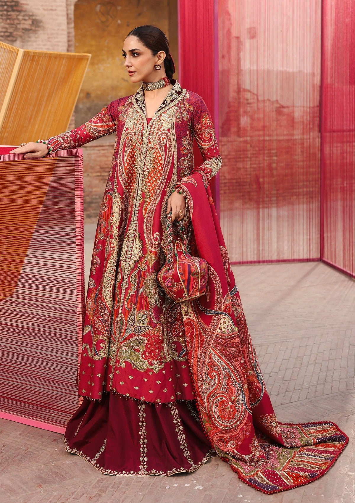 Crimson Jhilmil Wedding'26 D-01 Damini