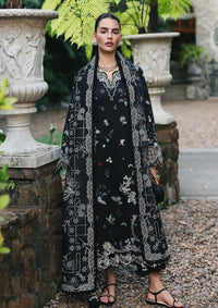 Qalamkar Qline Lawn Drop 1'26  RP-07 OBSIDIAN