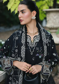 Qalamkar Qline Lawn Drop 1'26  RP-07 OBSIDIAN