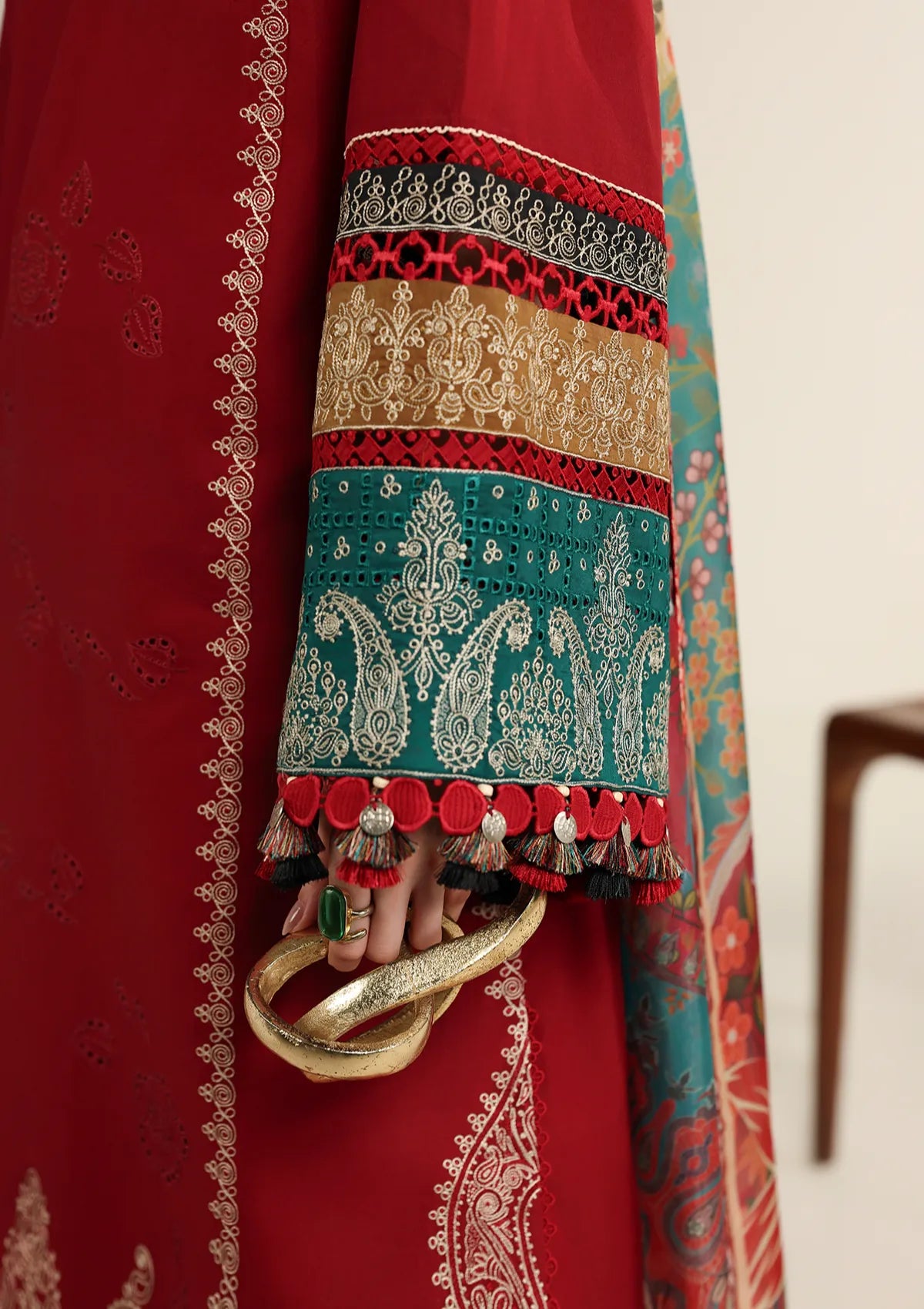 Jazmin Iris Luxury Lawn'26 D-08