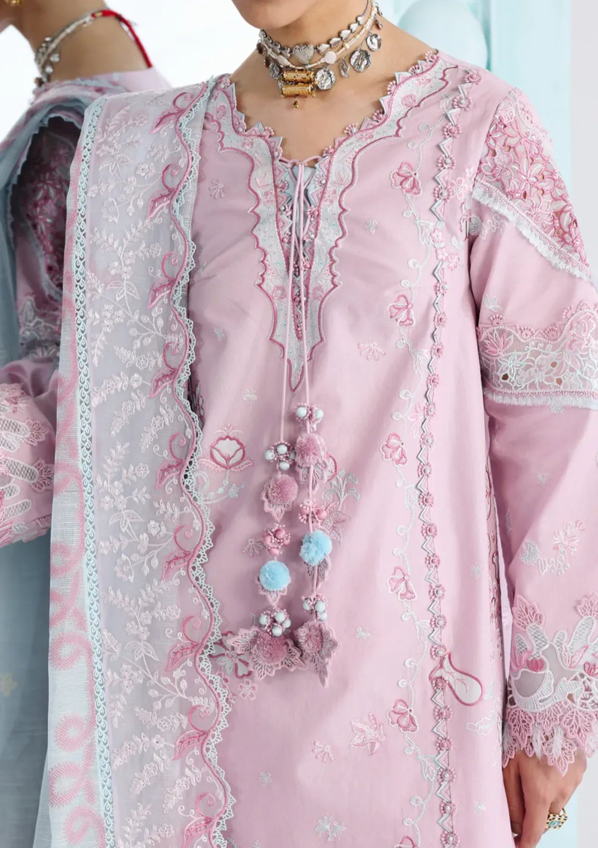 Qalamkar Festive Lawn'26 QFL-02 ISANE