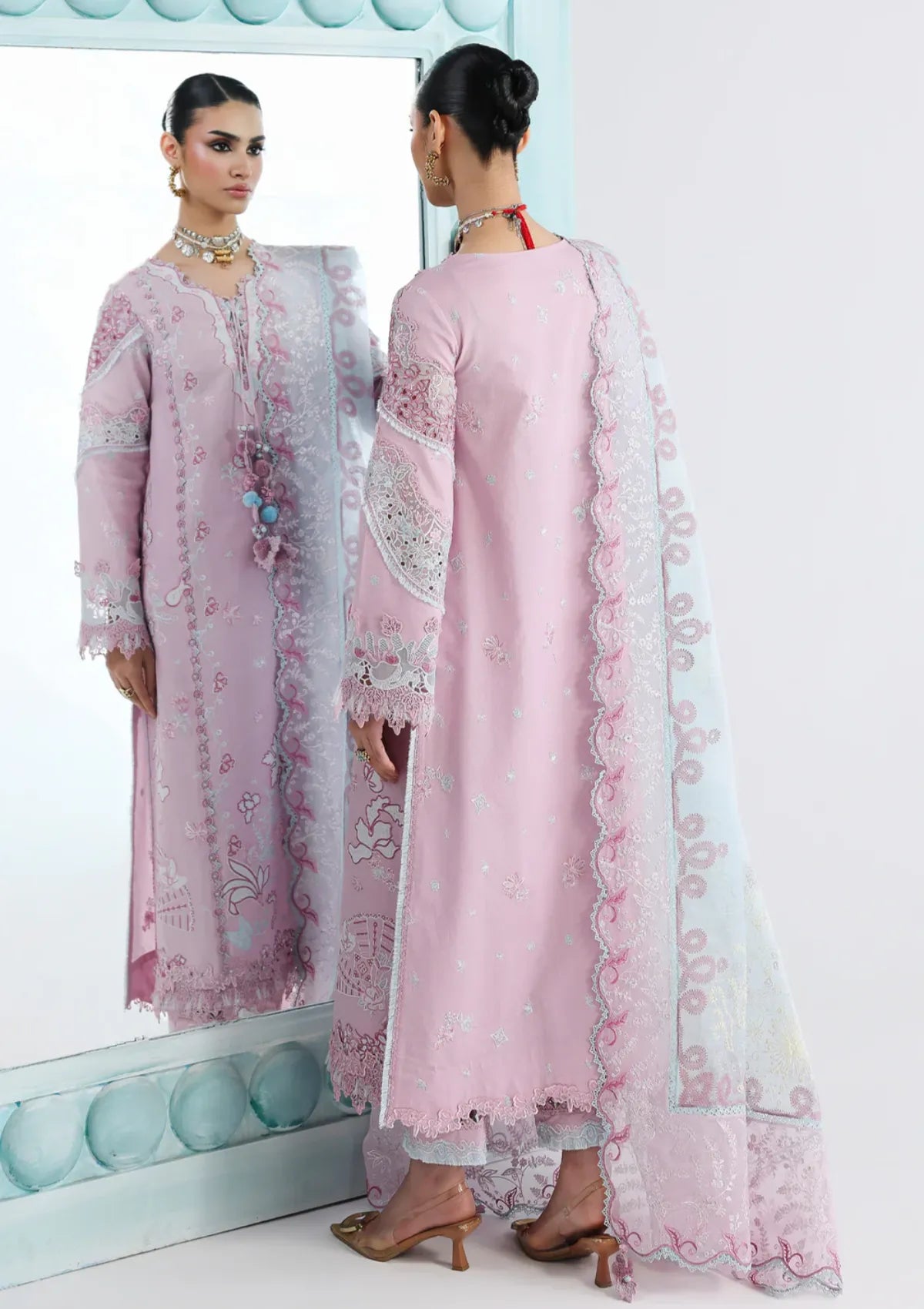 Qalamkar Festive Lawn'26 QFL-02 ISANE