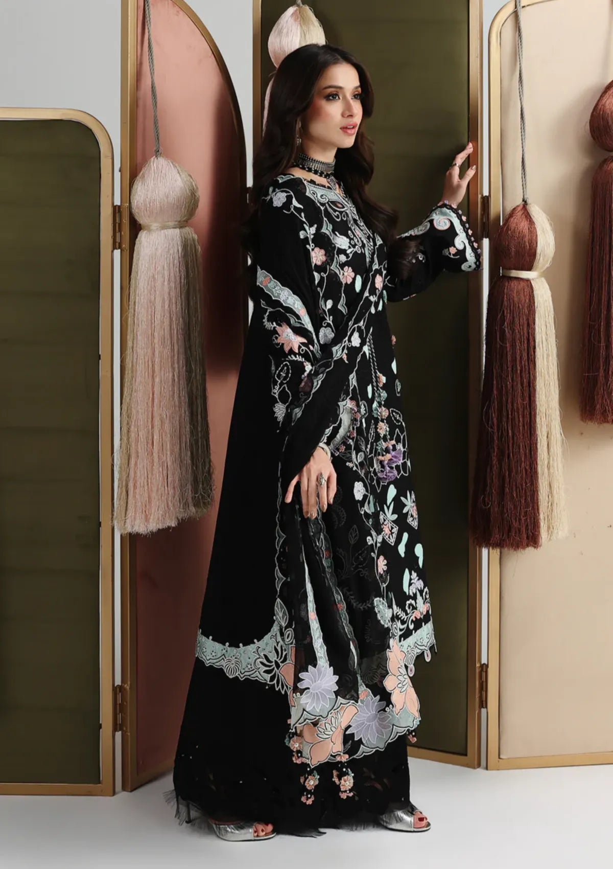 Qalamkar Festive Lawn'26 QFL-12 REHA