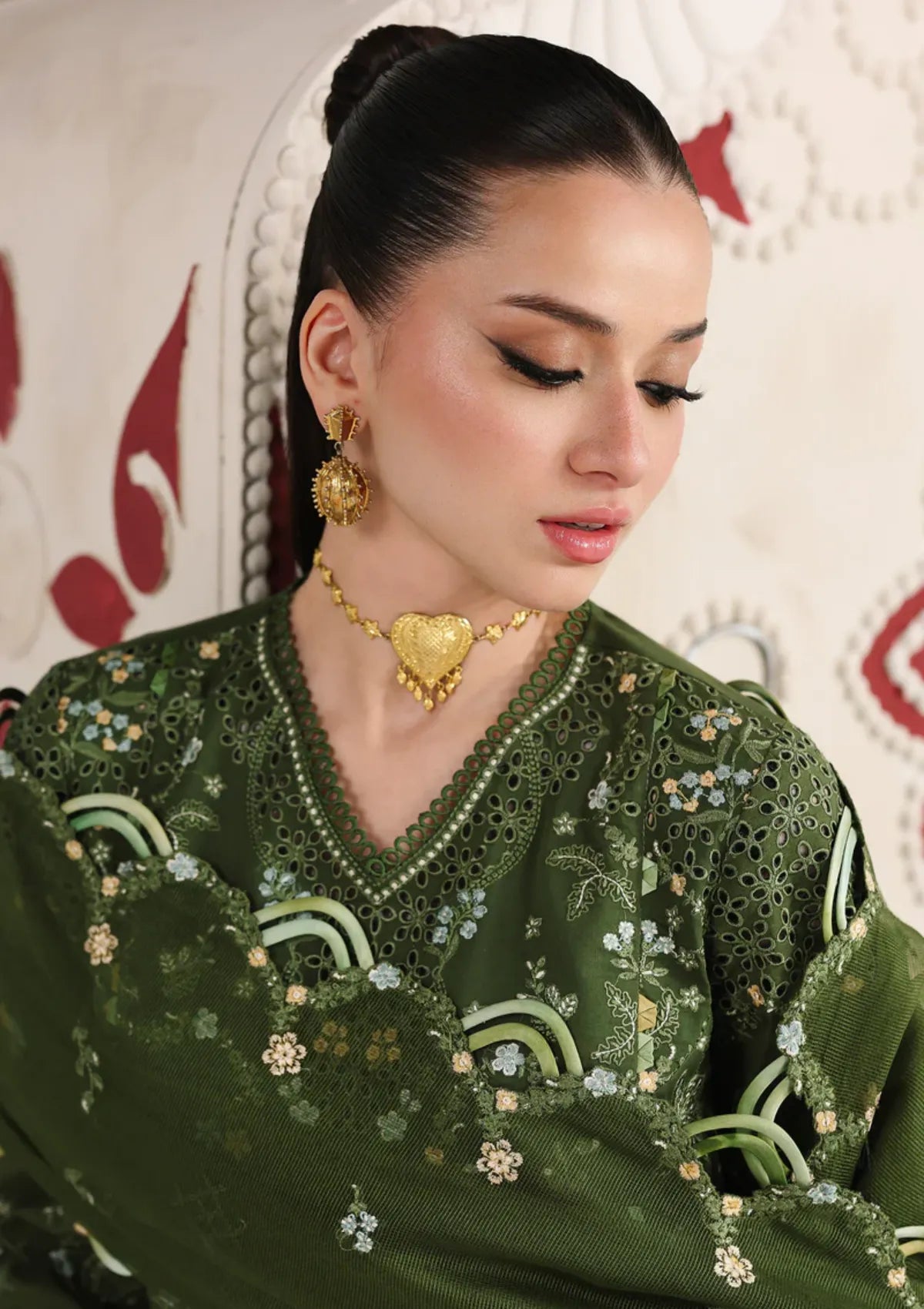Qalamkar Festive Lawn'26 QFL-09 VESTA