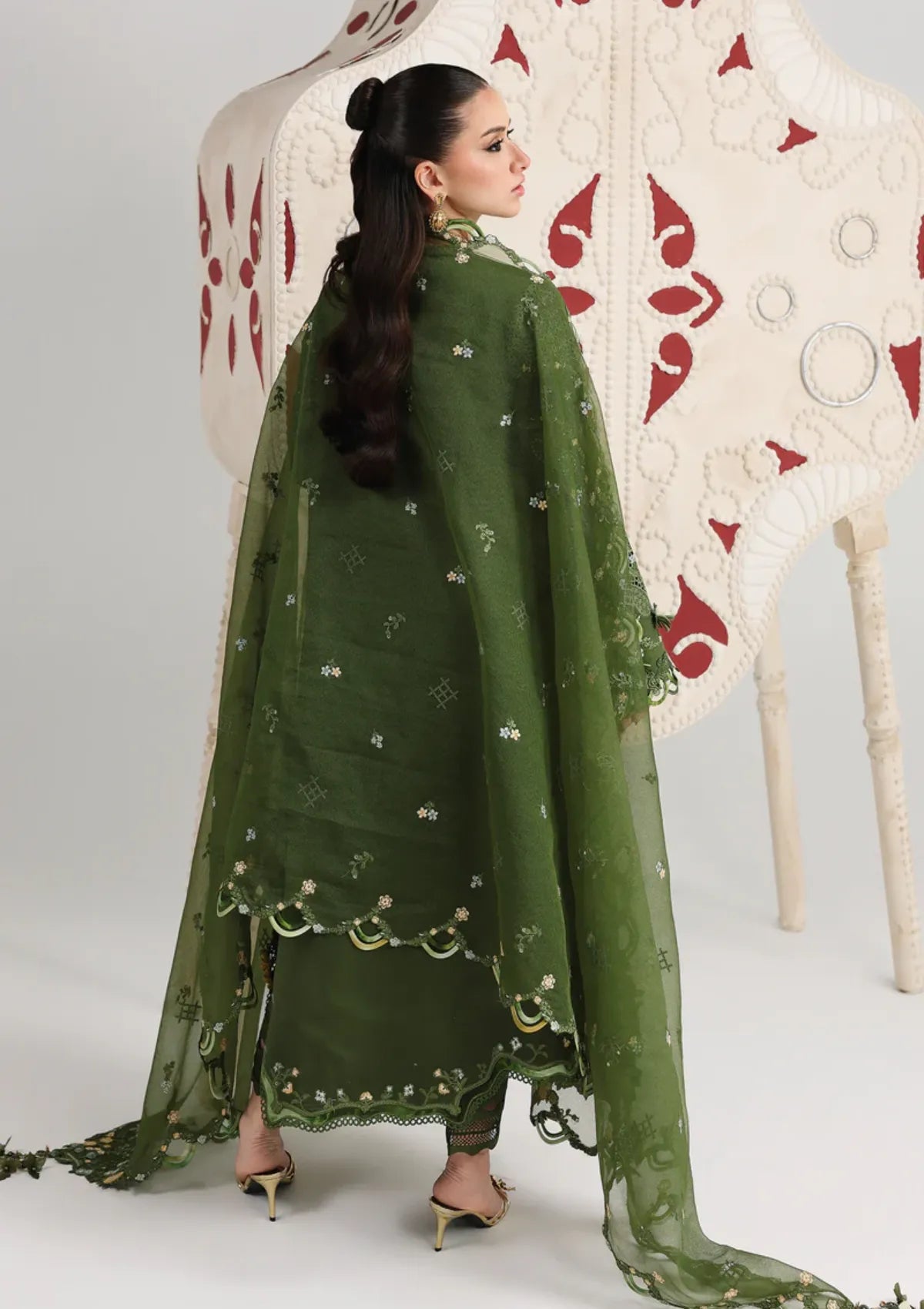 Qalamkar Festive Lawn'26 QFL-09 VESTA