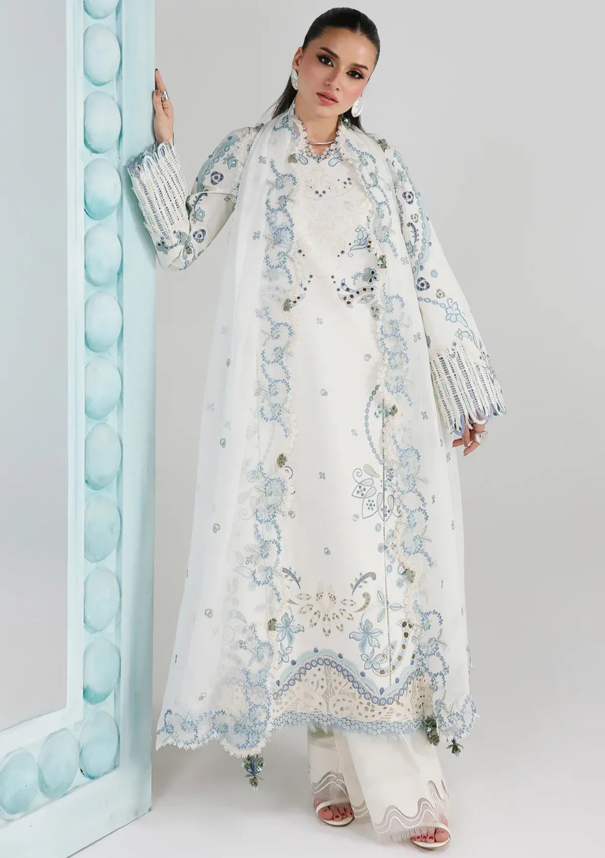 Qalamkar Festive Lawn'26 QFL-03 IRMIN