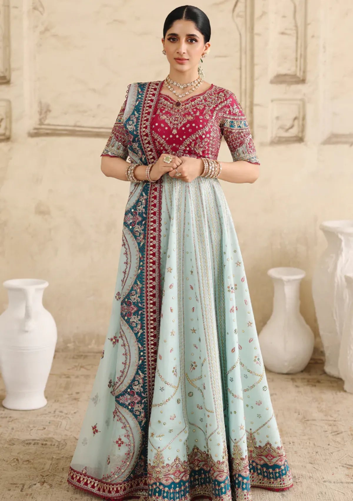 Qalamkar Shadmaani Wedding Formals'25 RH-08 LAYLA