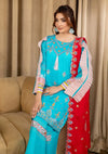 Safwa Bliss Emb Lawn'24 SBL-06 - Mohsin Saeed Fabrics