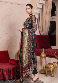 JJ Embellish By Janique'23 Vol-01 D-006 Black Frescoe