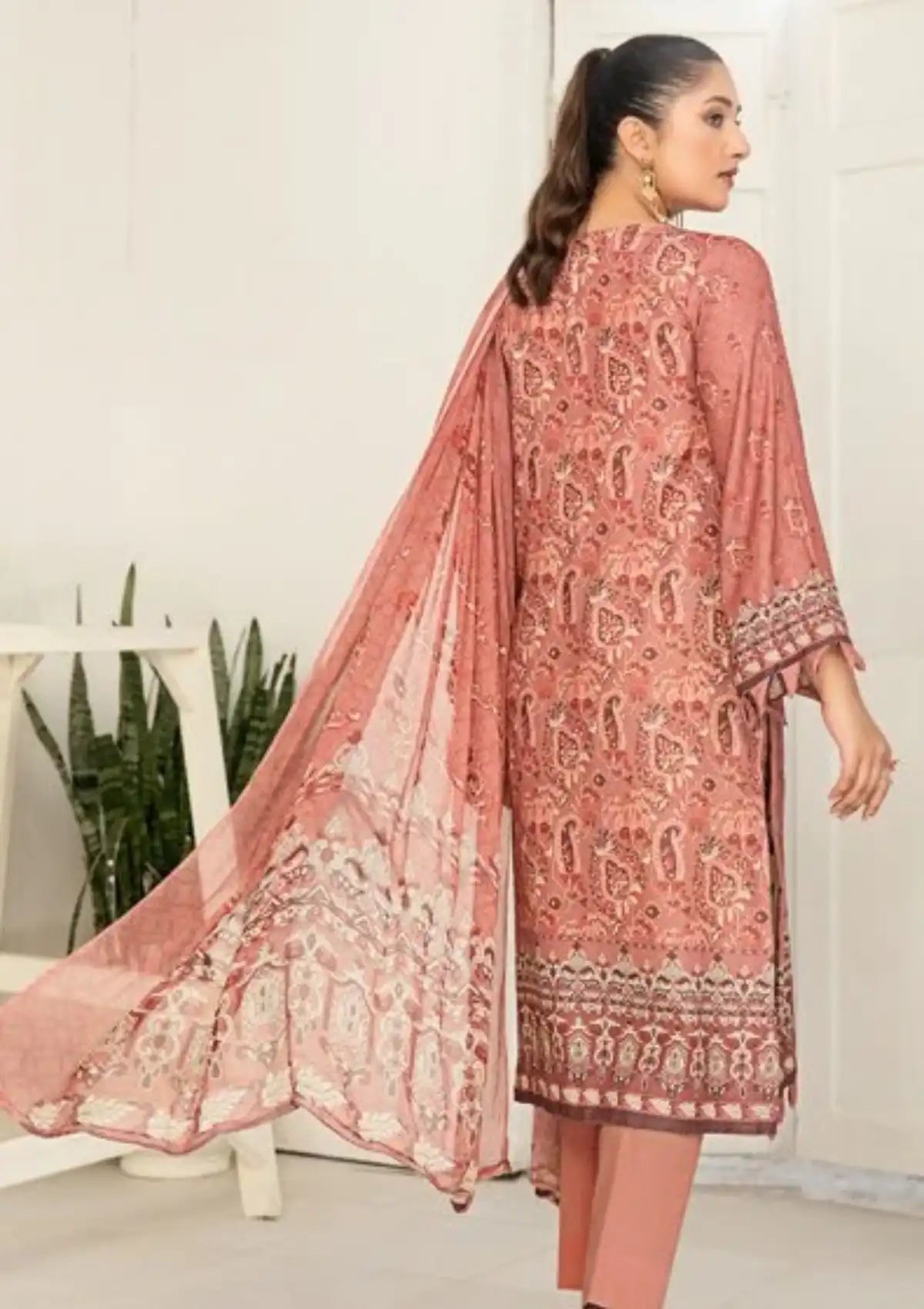 Dosti Emb Karandi'23 Vol-01 D-08 - Mohsin Saeed Fabrics