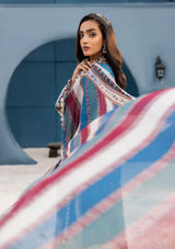 Elora By La Elise'24 D-07 Iris - Mohsin Saeed Fabrics
