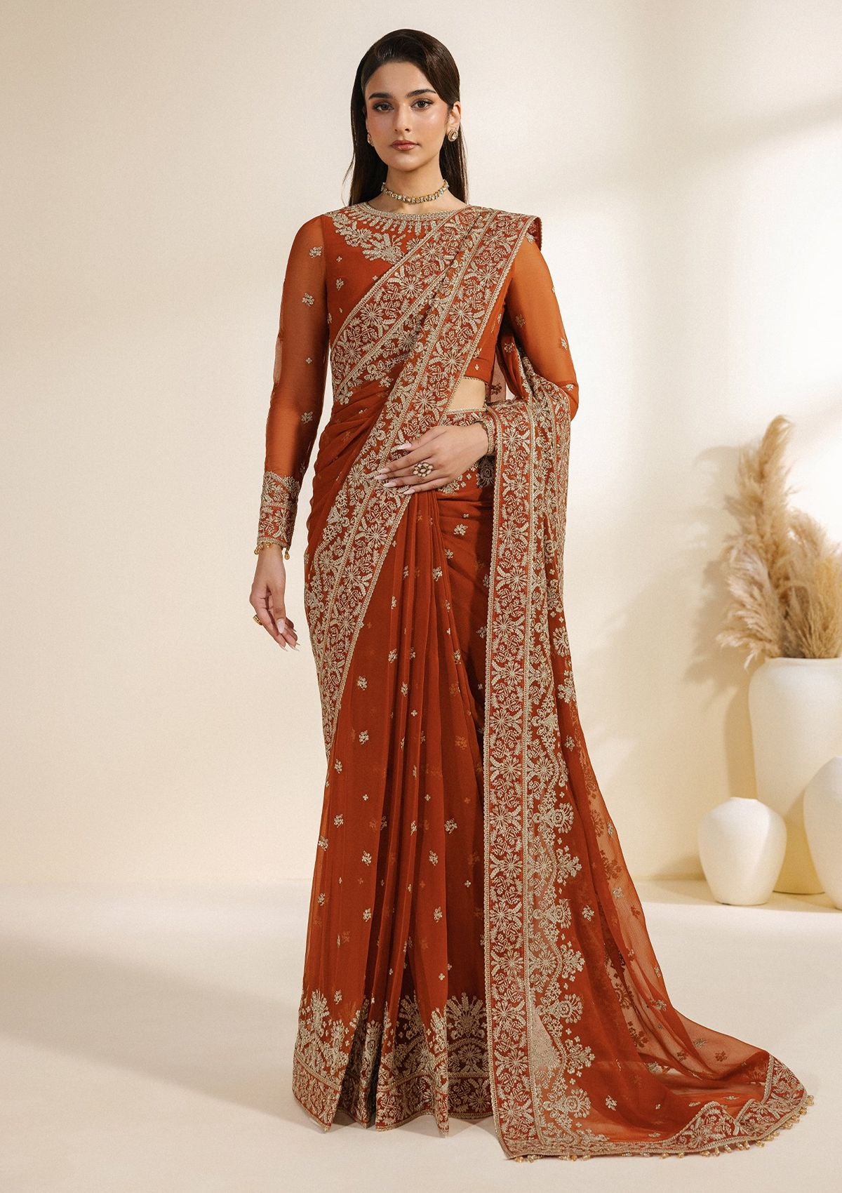 Zarif Meraki Chiffon Edit'26 ZR-07 SAWAN