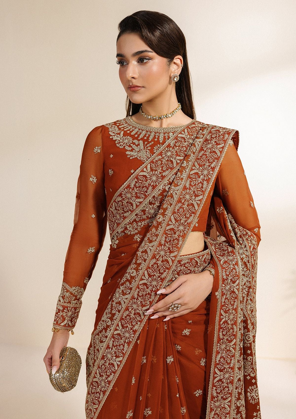 Zarif Meraki Chiffon Edit'26 ZR-07 SAWAN