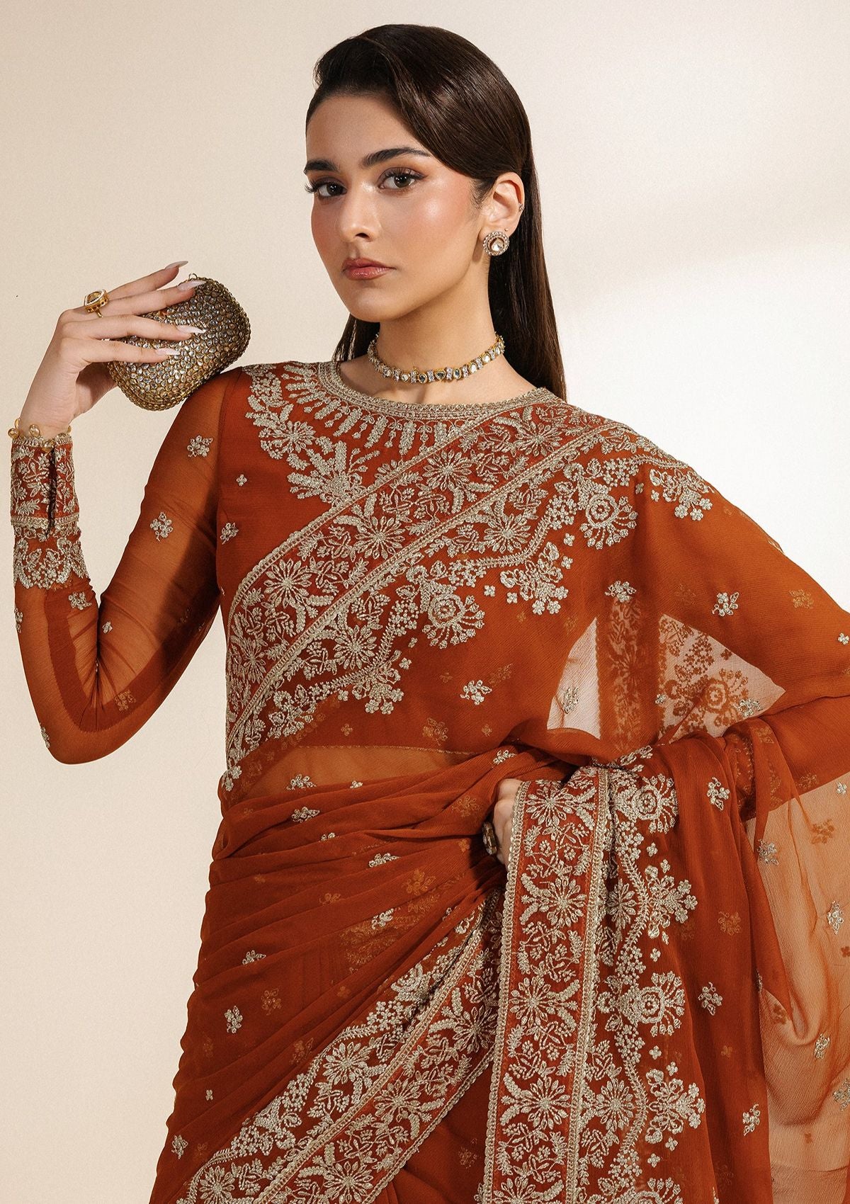 Zarif Meraki Chiffon Edit'26 ZR-07 SAWAN