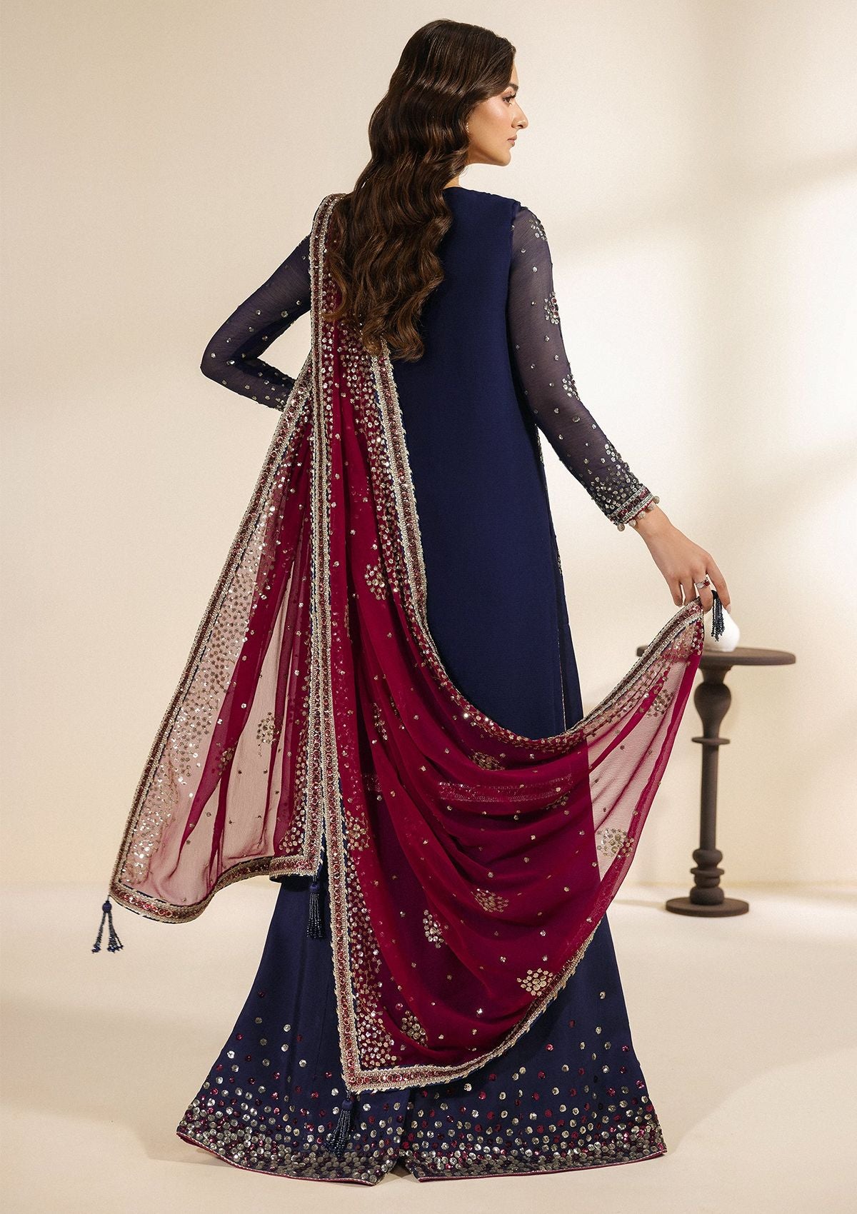 Zarif Meraki Chiffon Edit'26 ZR-10 SABLE