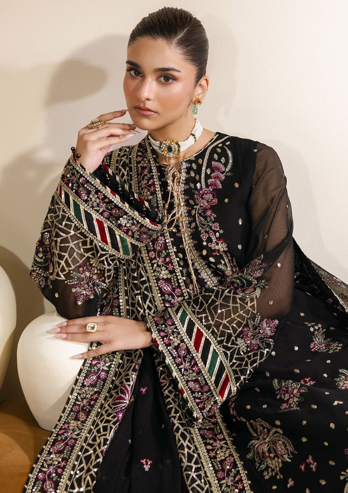 Zarif Meraki Chiffon Edit'26 ZR-02 MEHSKI