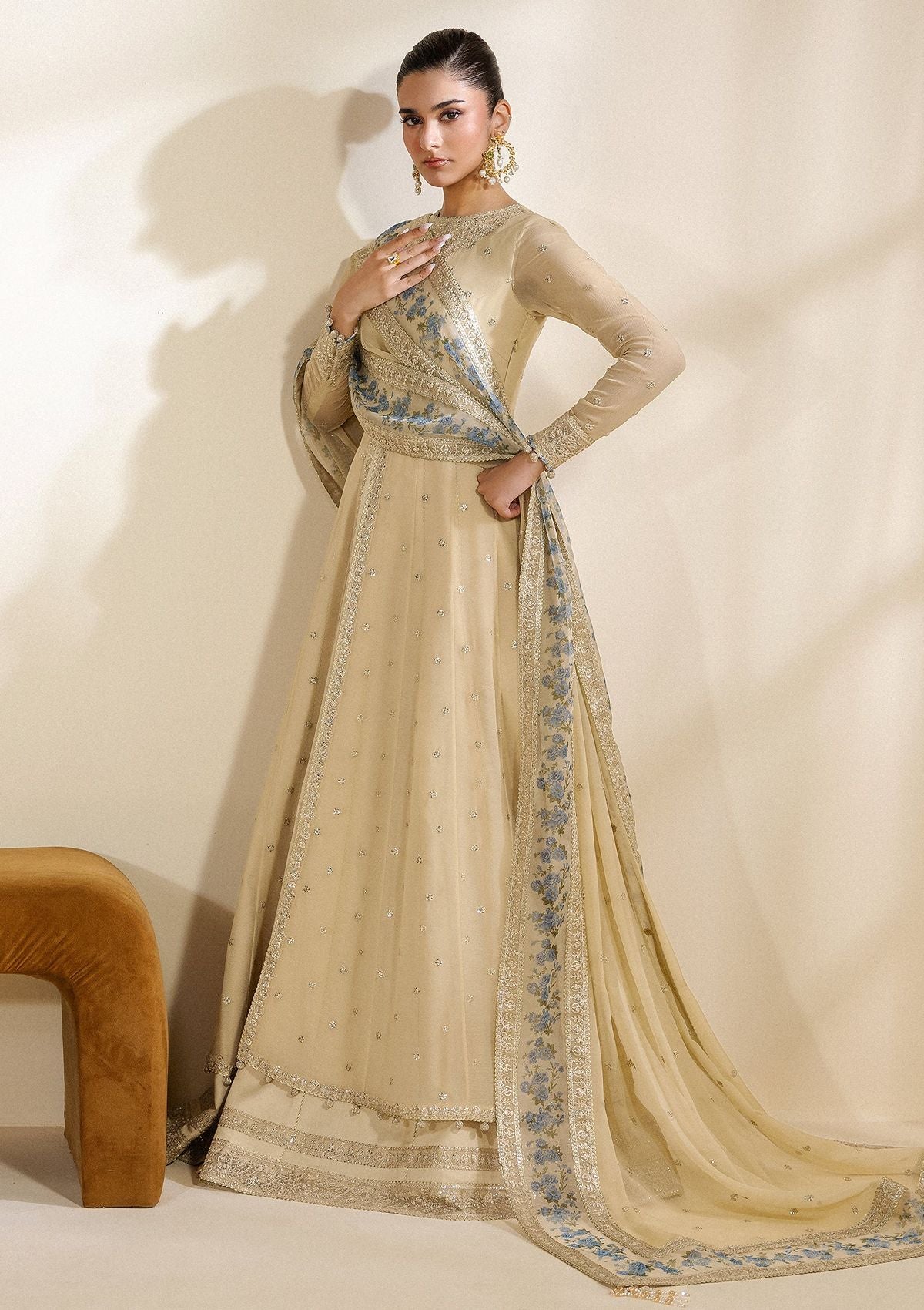 Zarif Meraki Chiffon Edit'26 ZR-09 DARYA