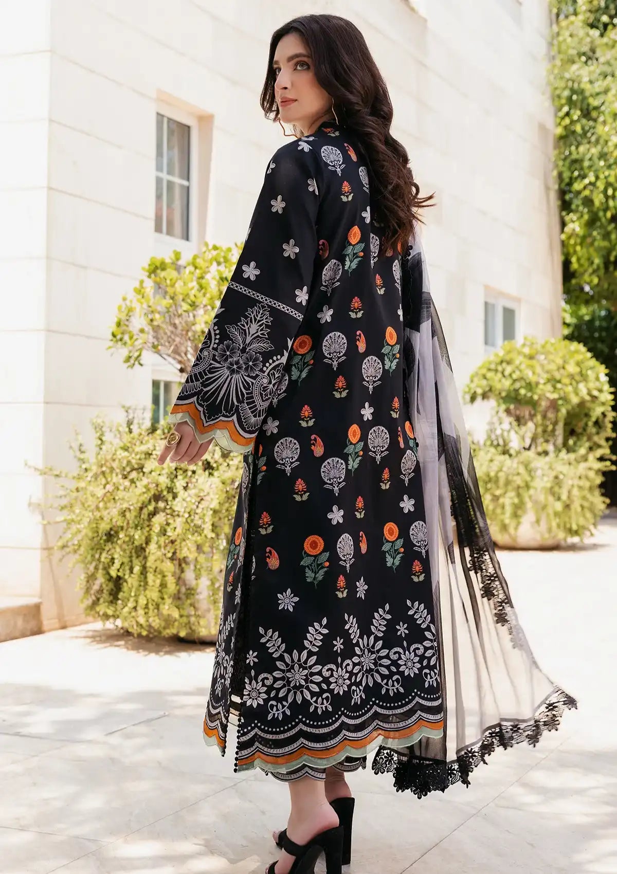 Charizma C-Print Printed Lawn'24 Vol-06 CP4-53 - Mohsin Saeed Fabrics