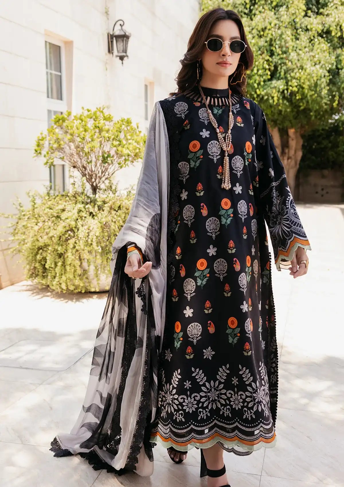 Charizma C-Print Printed Lawn'24 Vol-06 CP4-53 - Mohsin Saeed Fabrics