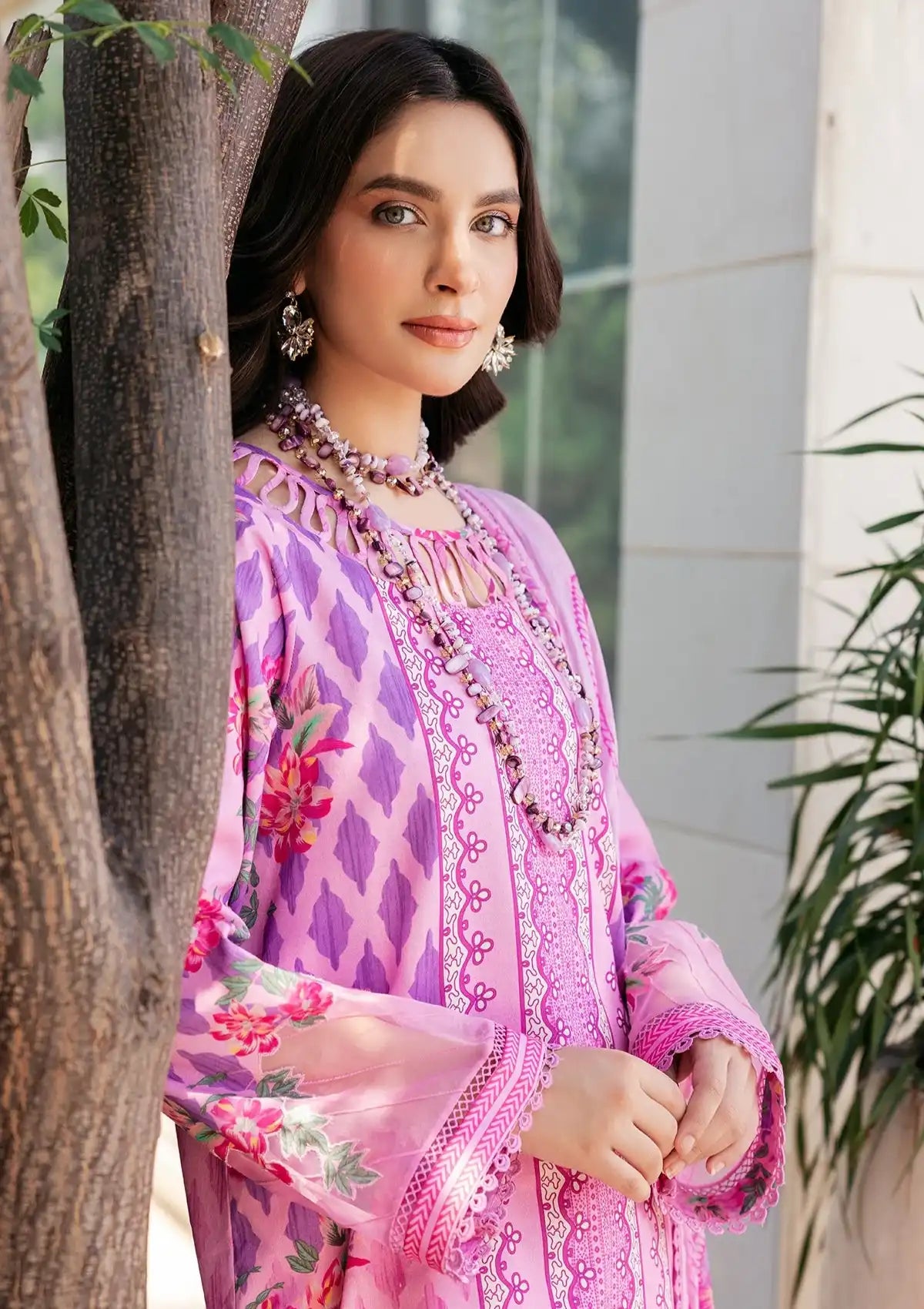 Charizma C-Print Printed Lawn'24 Vol-05 CP4-44 - Mohsin Saeed Fabrics