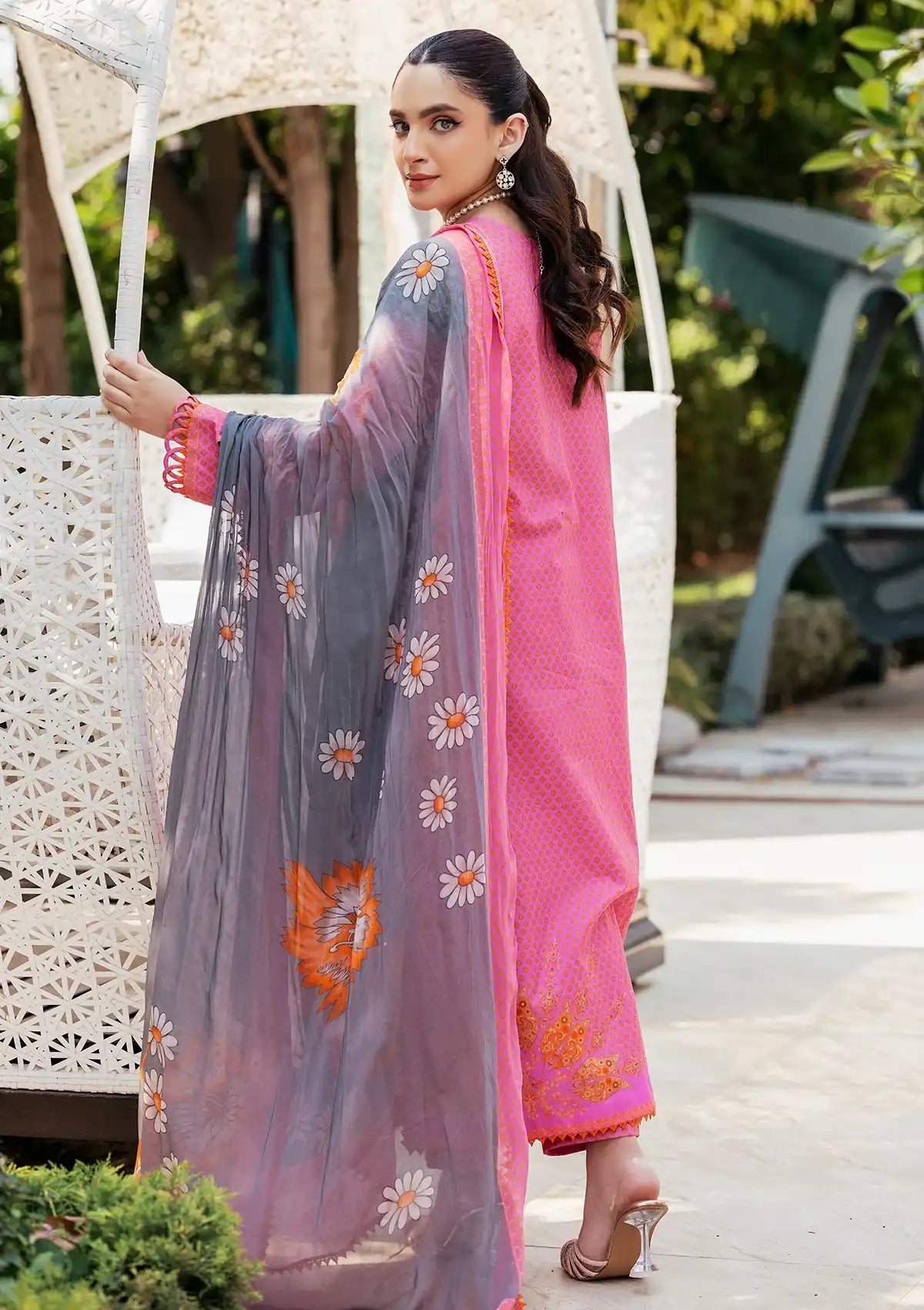 Charizma C-Print Printed Lawn'24 Vol-06 CP4-54 - Mohsin Saeed Fabrics