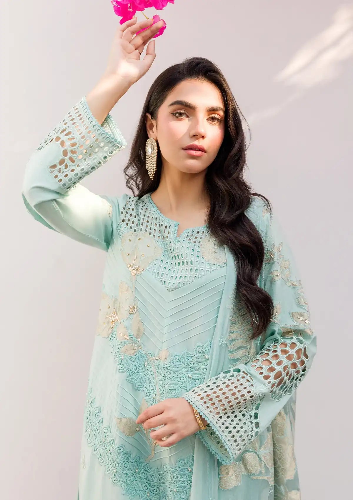 Charizma Emb Eid Edit Lawn'24 Vol-02 ED4-12 - Mohsin Saeed Fabrics