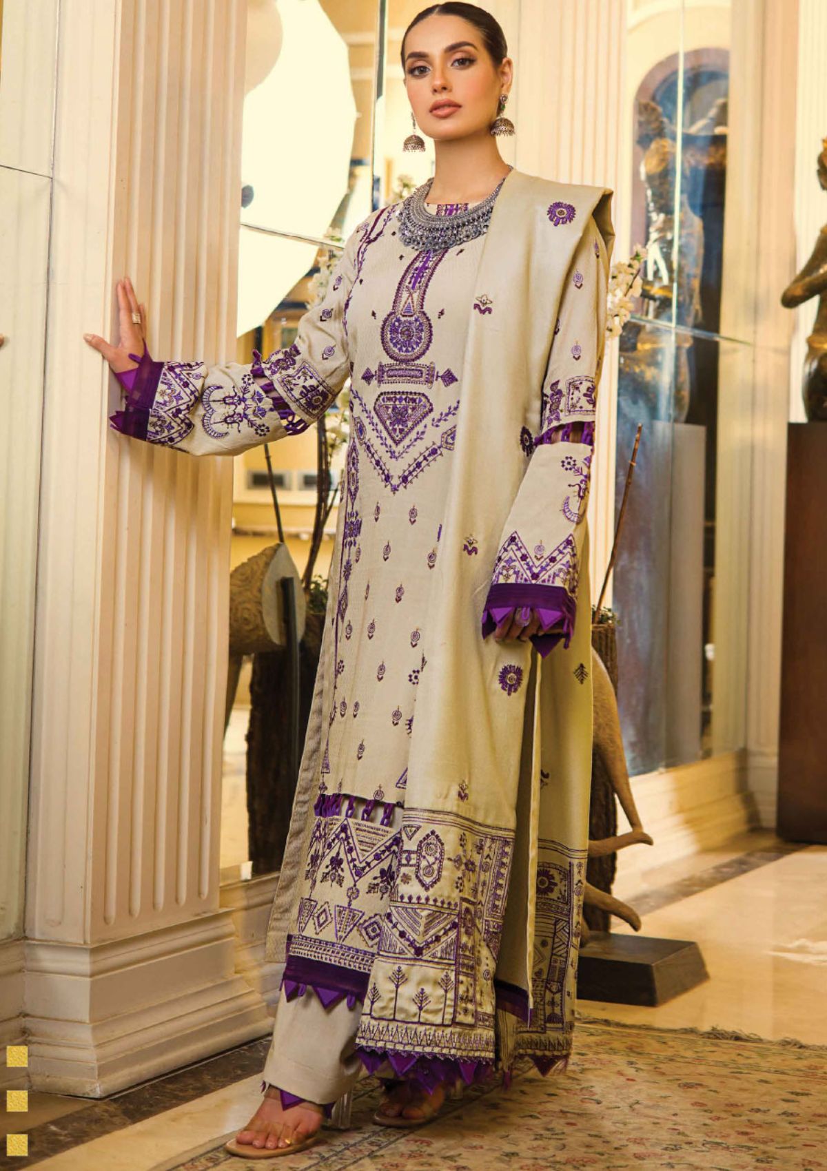 Rang Rasiya Winte'21 D-15 Opas - Mohsin Saeed Fabrics