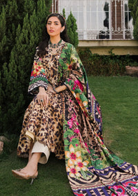 Elaf Prints Lawn Collection'24 EEP-06A-Menagerie - Mohsin Saeed Fabrics