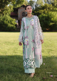 Elaf Print Chikankari Lawn'24 ECK-05B CELESTIAL - Mohsin Saeed Fabrics