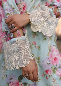 Elaf Print Chikankari Lawn'24 ECK-04B GLACIELLA - Mohsin Saeed Fabrics
