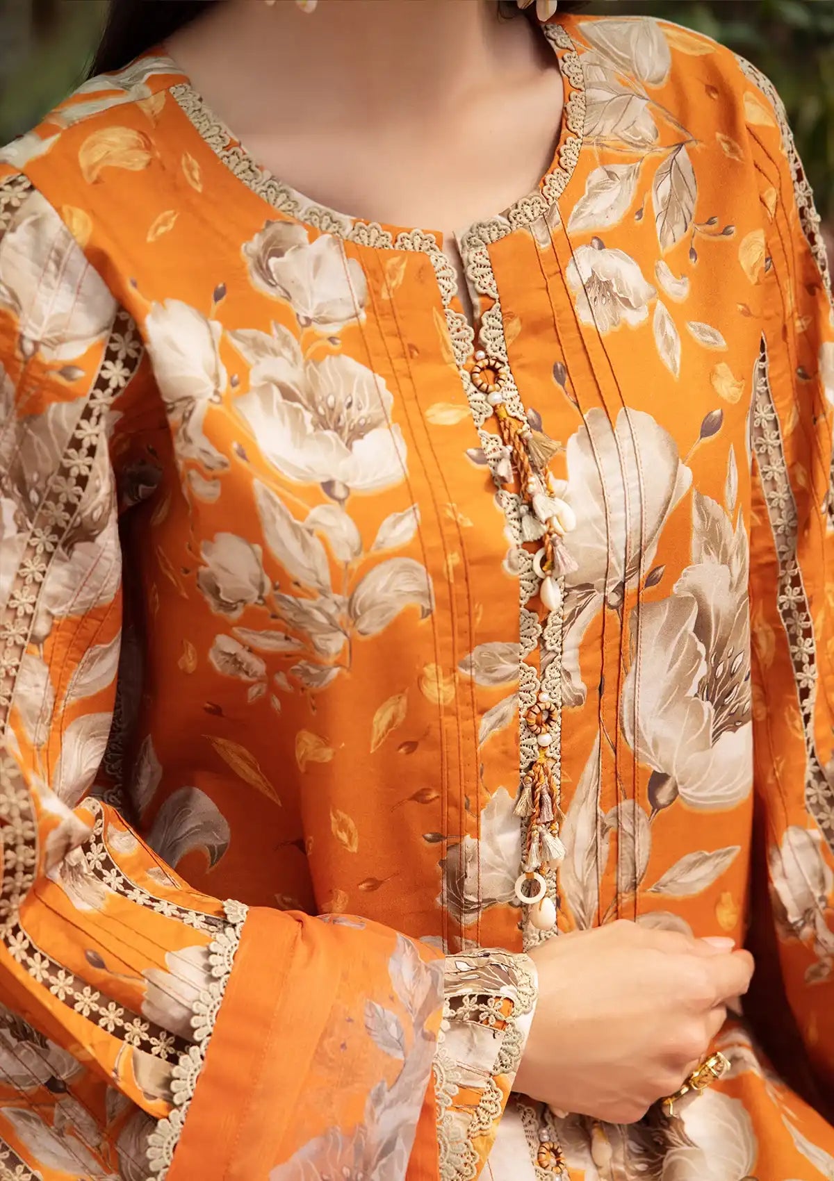 Alizeh Sheen Prints'24 Vol-02 AF-6025-SUNFLOWER - Mohsin Saeed Fabrics