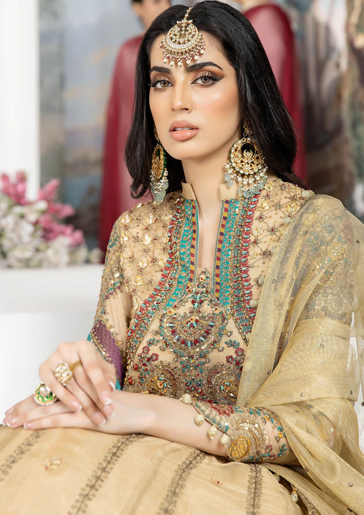 Dehleez Luxury By Raeesa'22 RH-1004 - Mohsin Saeed Fabrics