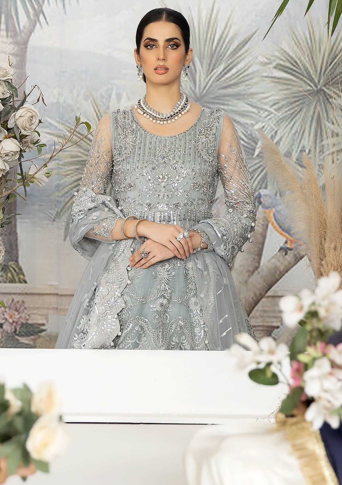 Dehleez Luxury By Raeesa'22 RH-1006 - Mohsin Saeed Fabrics