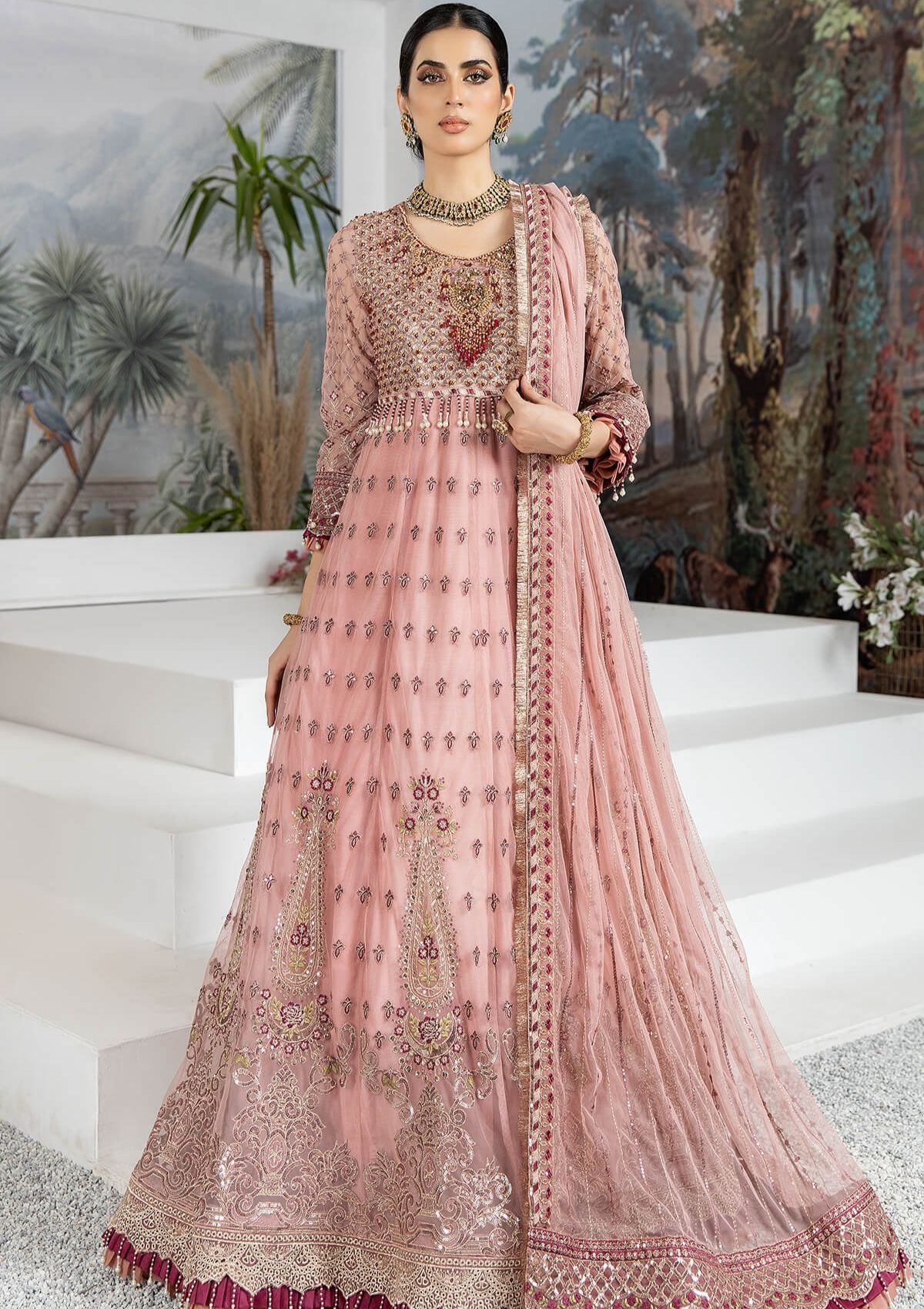 Dehleez Luxury By Raeesa'22 RH-1007 - Mohsin Saeed Fabrics