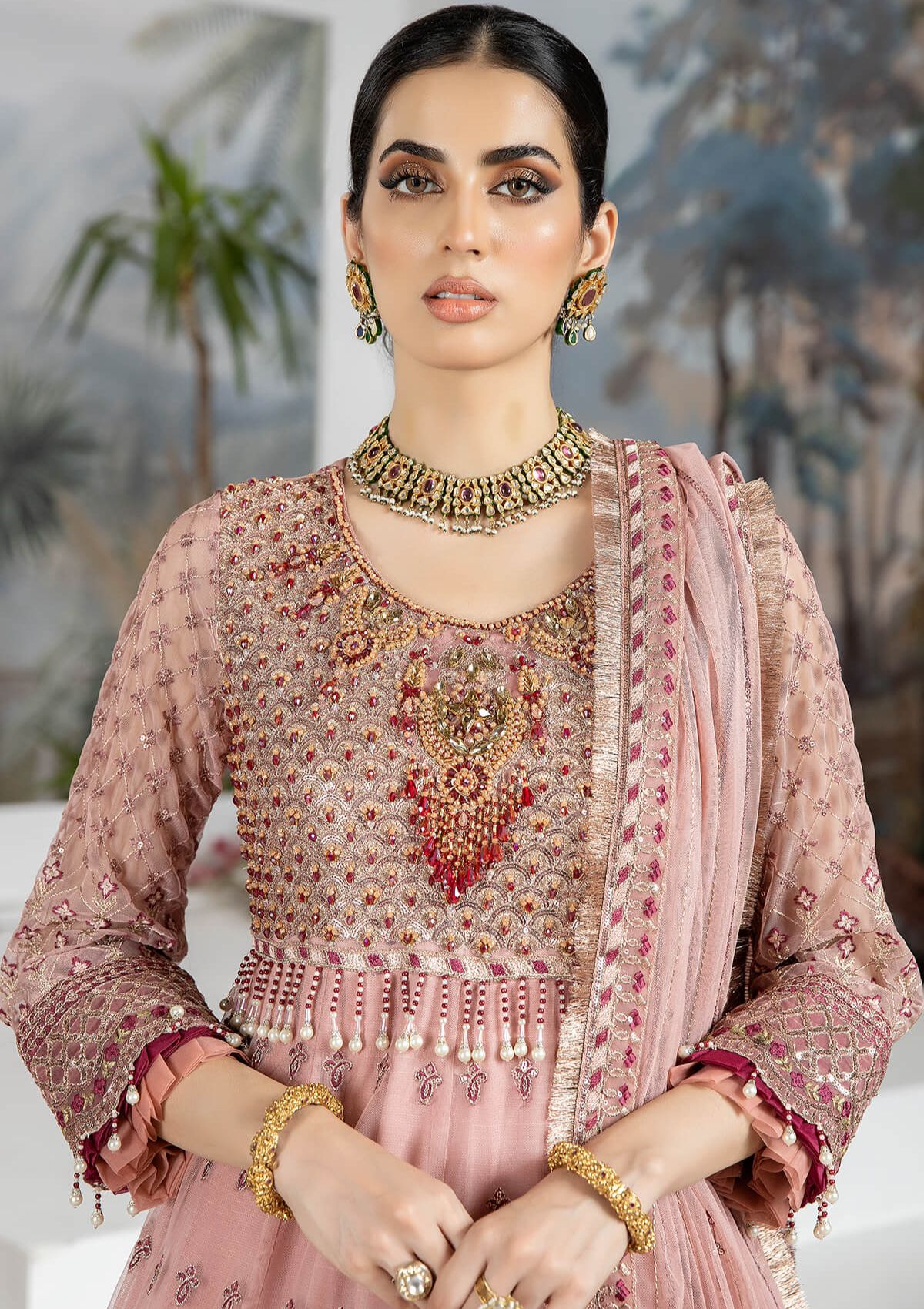 Dehleez Luxury By Raeesa'22 RH-1007 - Mohsin Saeed Fabrics