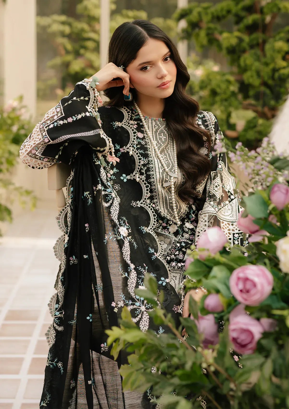mohsin-saeed-fabrics-is-selling-online-and-in stores-Luxury-daily-wear-wedding-wear-formal-wear-in-budgeted-price-This-product-is-from-bin-ilyas-freesia-emb-lawn25-103-b-is-available-on-Mohsin-saeed-fabrics-website.